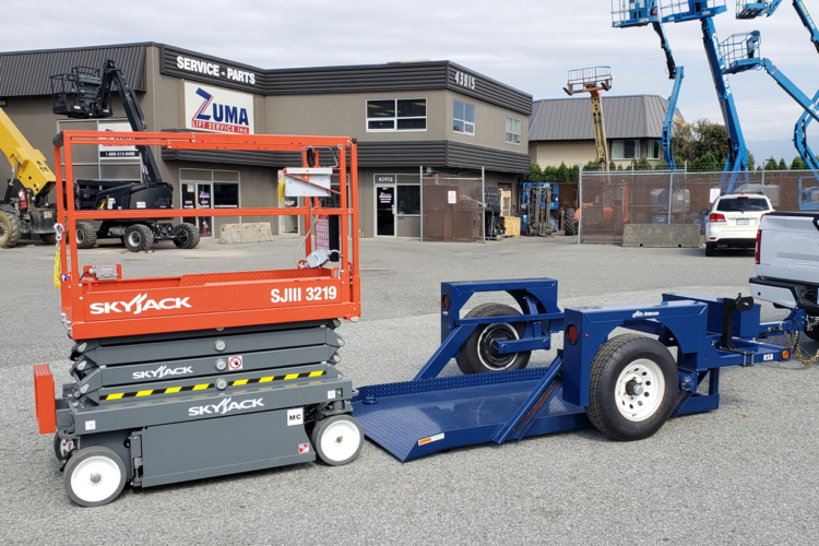 Buy prime quality air-tow drop deck trailers in Brampton, Ontario, from Zuma today!