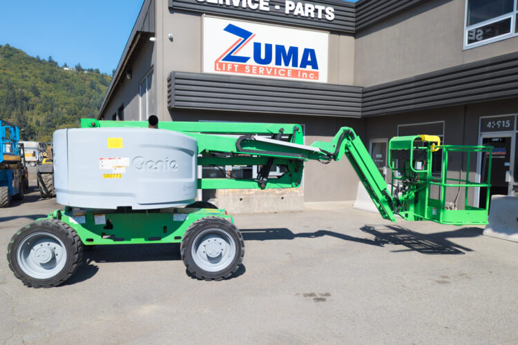 Buy top-quality boom lifts for sale in Saskatchewan, Canada, from Zuma today!