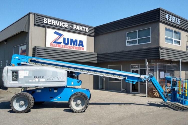 Buy high-quality boom lifts for sale in Prince Albert, SK, from Zuma today! View inventory and choose your personalized boom lift NOW!